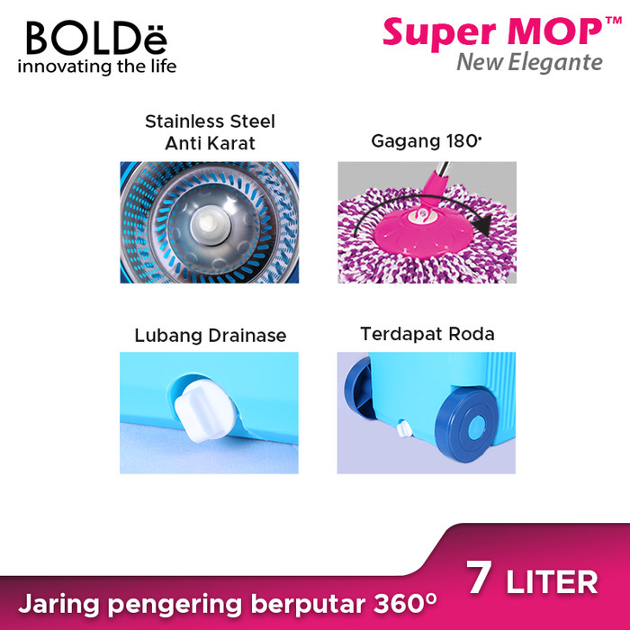 Bolde Super MOP ELEGANTE Blue